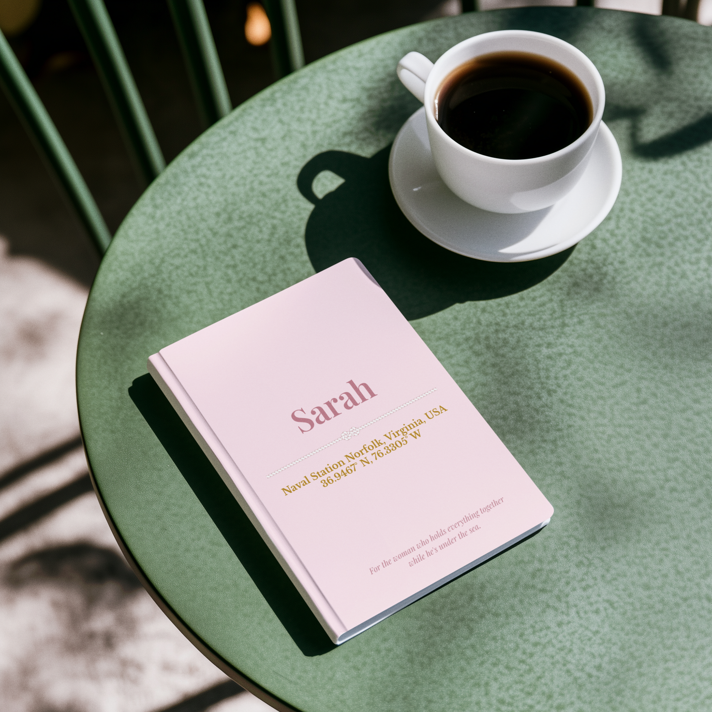 Personalised Naval Station Norfolk Deployment Journal