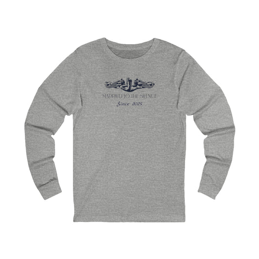 Married to the Silence USA Dolphins| Unisex Long-Sleeve Submariner Shirt