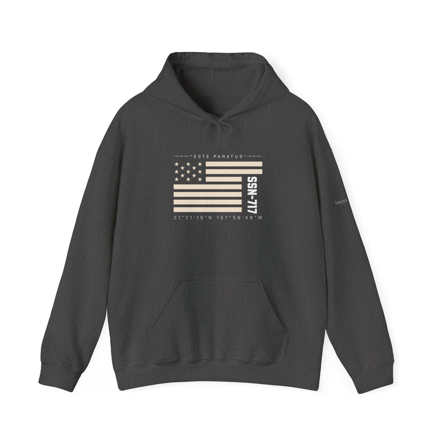 SSN-717 USS Olympia | Este Paratus | Silent Service Submariner Hoodie