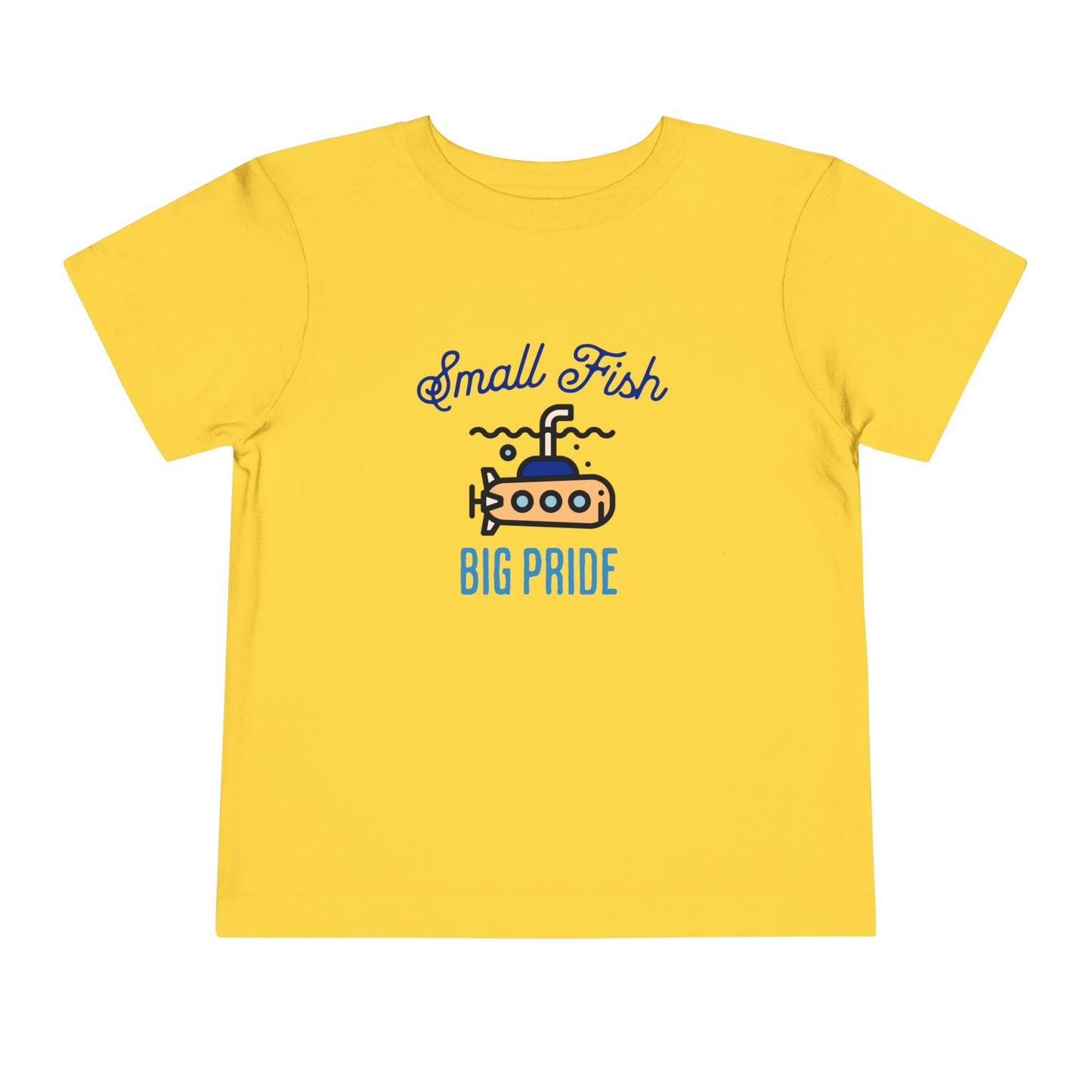 Small Fish, Big Pride — Toddler T-Shirt | Silent Service Kids Tee