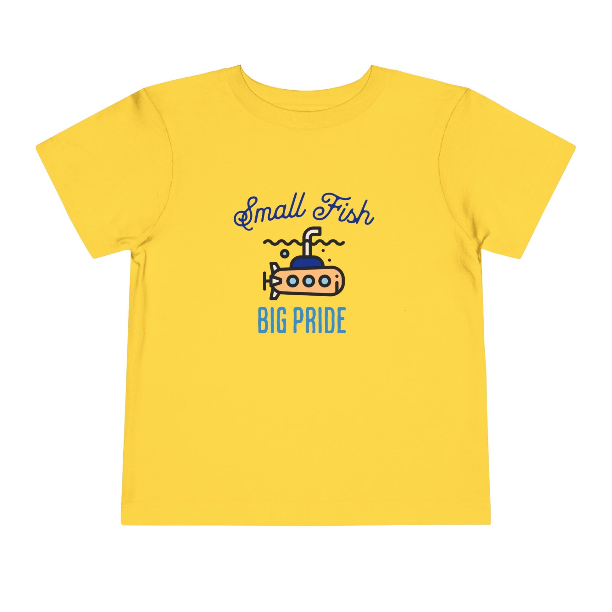 Small Fish, Big Pride — Toddler T-Shirt | Silent Service Kids Tee