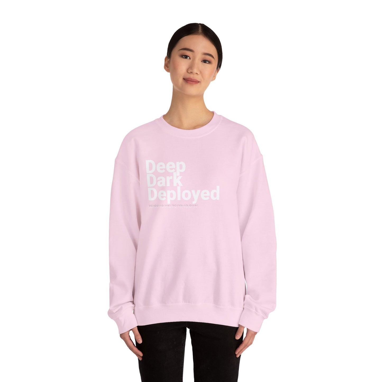 Deep Dark Deployed Sweatshirt | Norfolk Coordinates Gildan 18000
