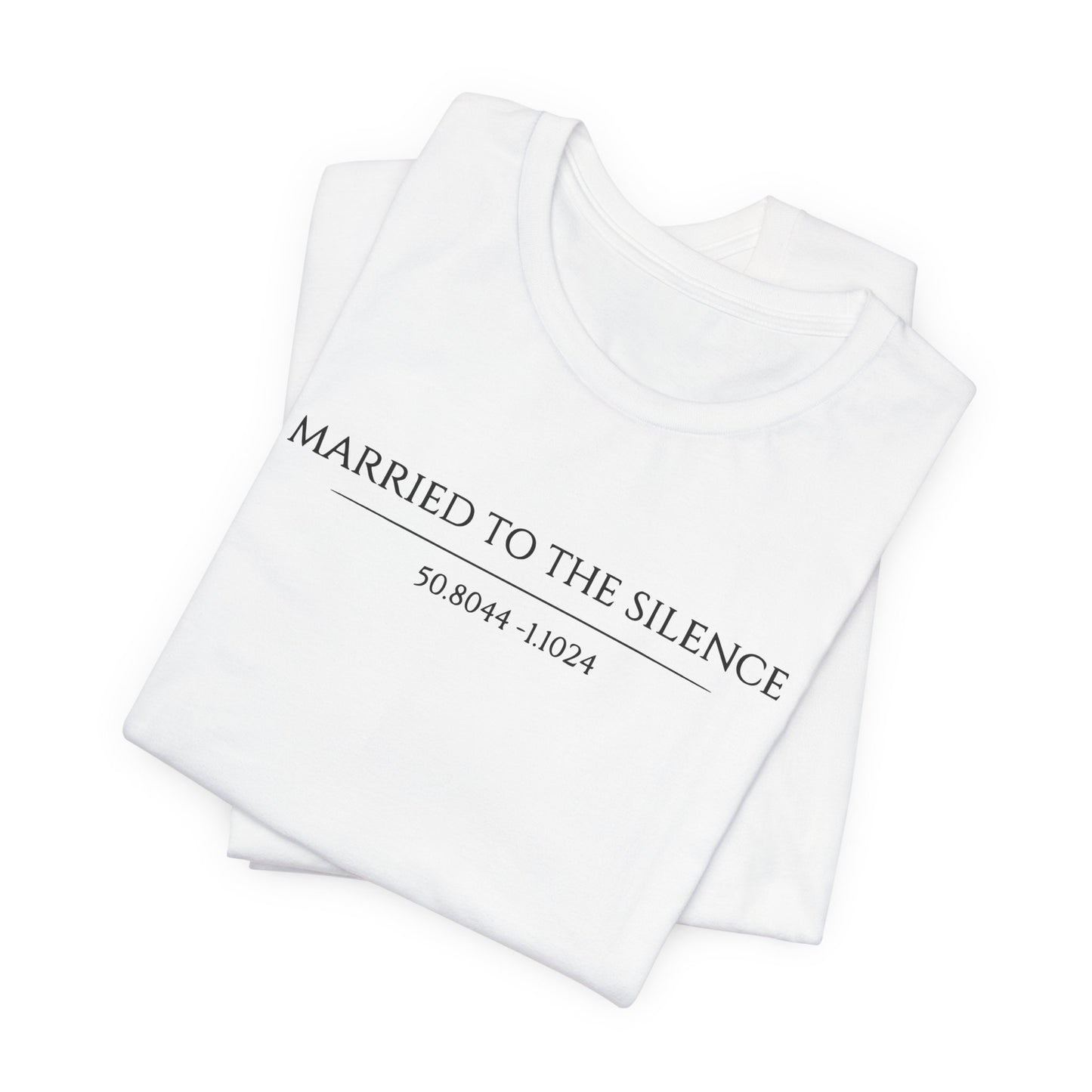 Married to the Silence — Submariner Wife T-Shirt 