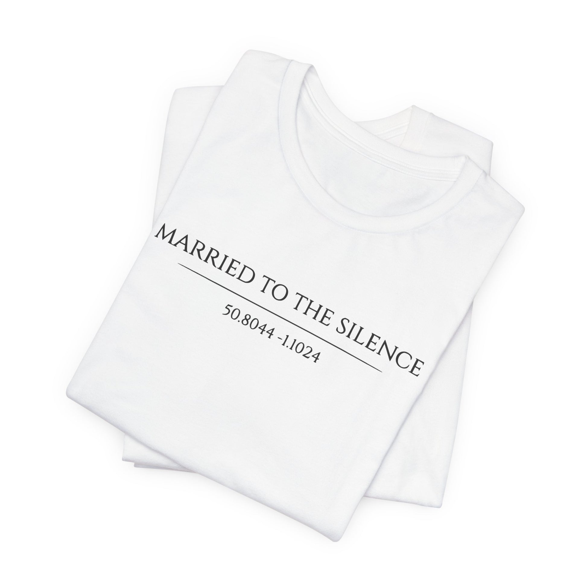 Married to the Silence — Submariner Wife T-Shirt 