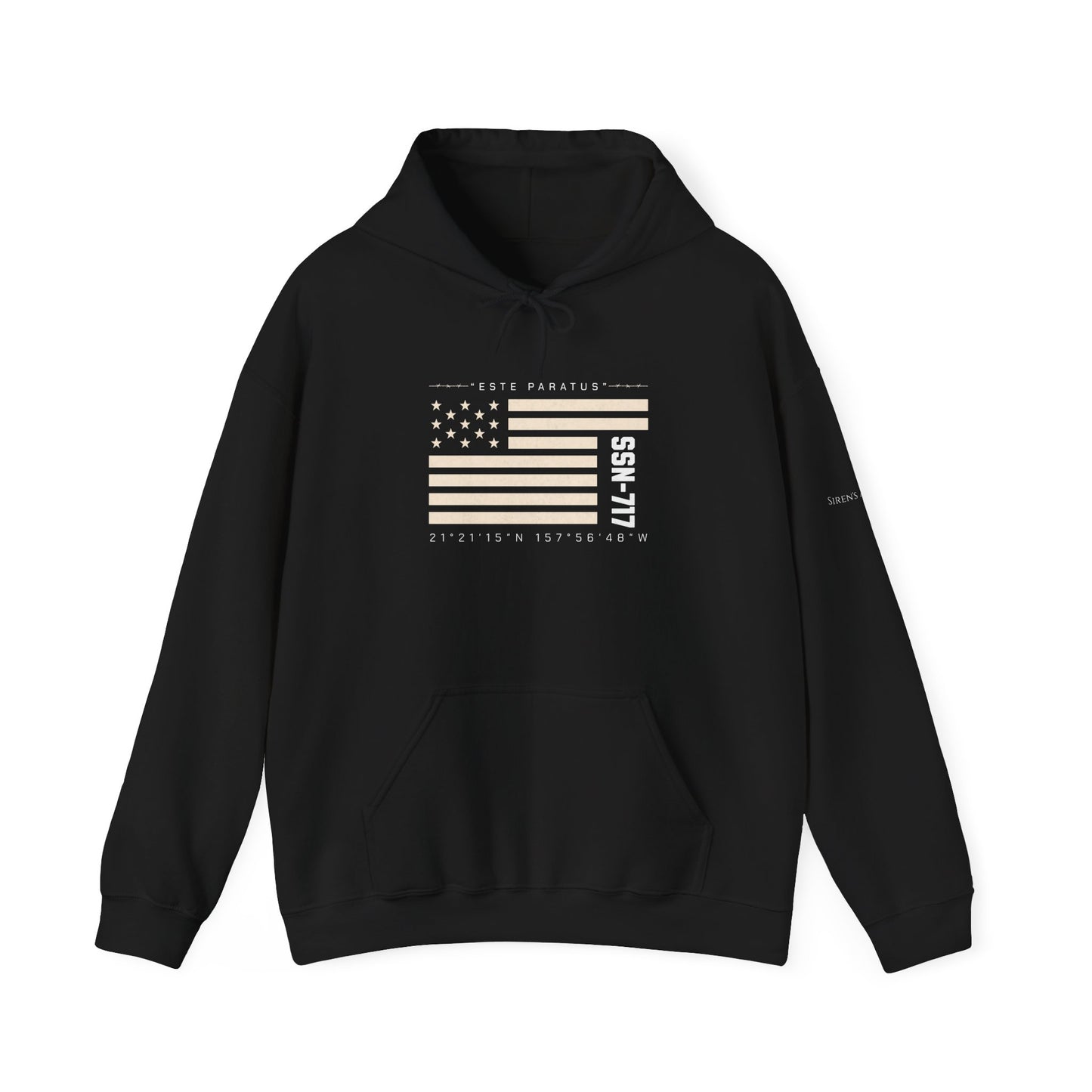 SSN-717 USS Olympia | Este Paratus | Silent Service Submariner Hoodie