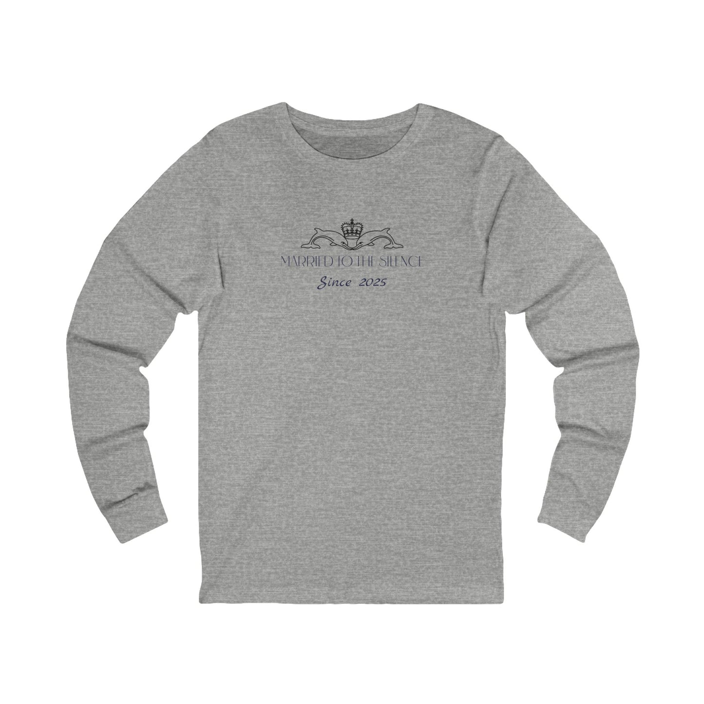 Married to the Silence RAN Dolphins Unisex Long-Sleeve Submariner Shirt