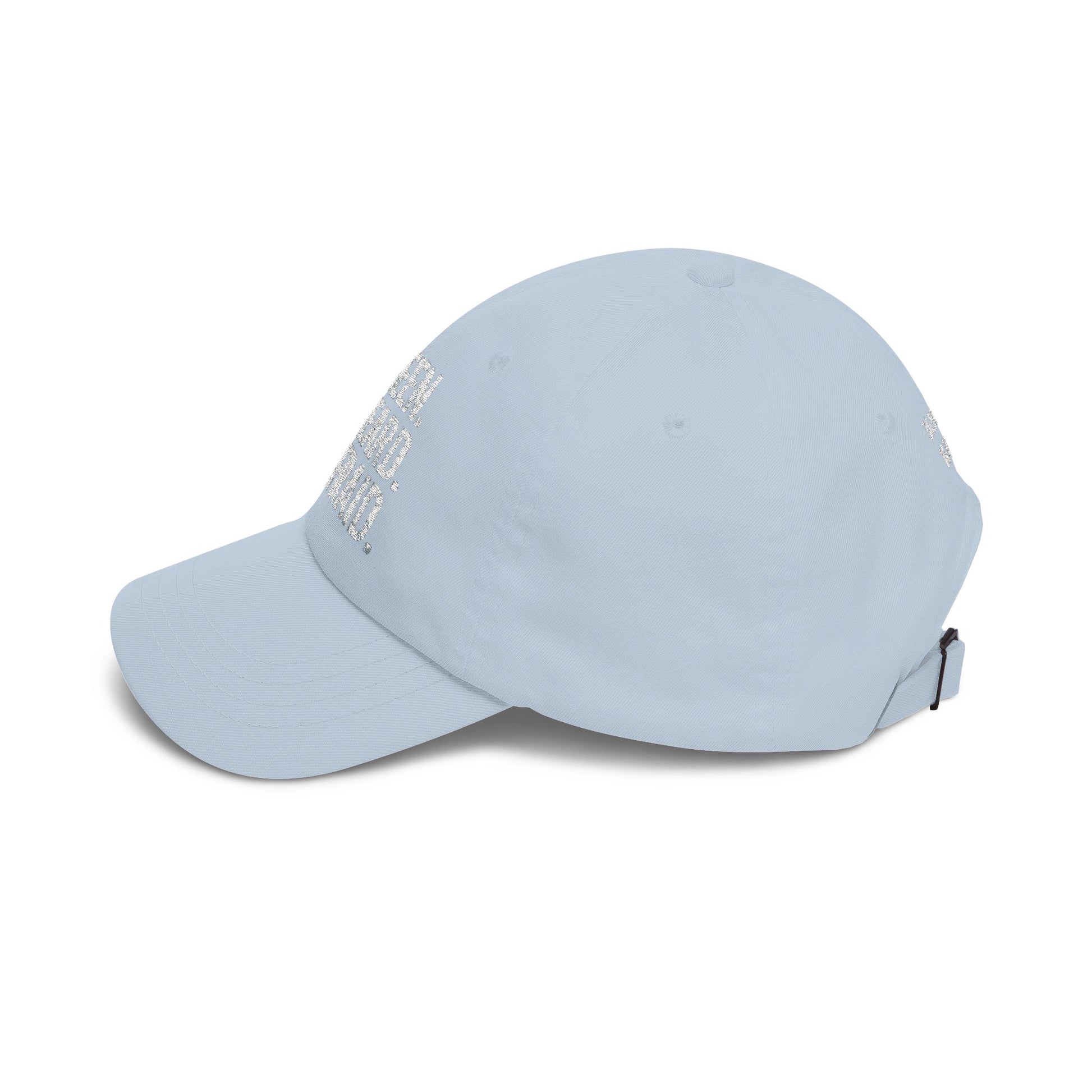 Unseen. Unheard. Unafraid.
Silent Service Embroidered Dad Cap | Naval Base Coordinate Edition
