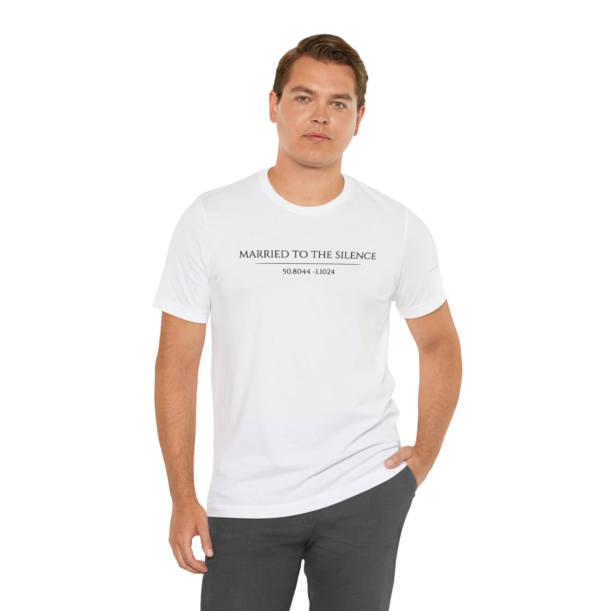 Married to the Silence — Submariner Spouse T-Shirt 