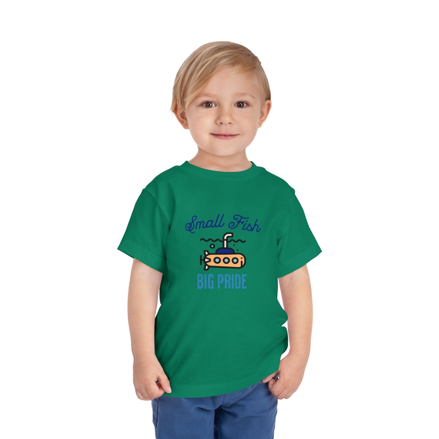 Small Fish, Big Pride — Toddler T-Shirt | Silent Service Kids Tee