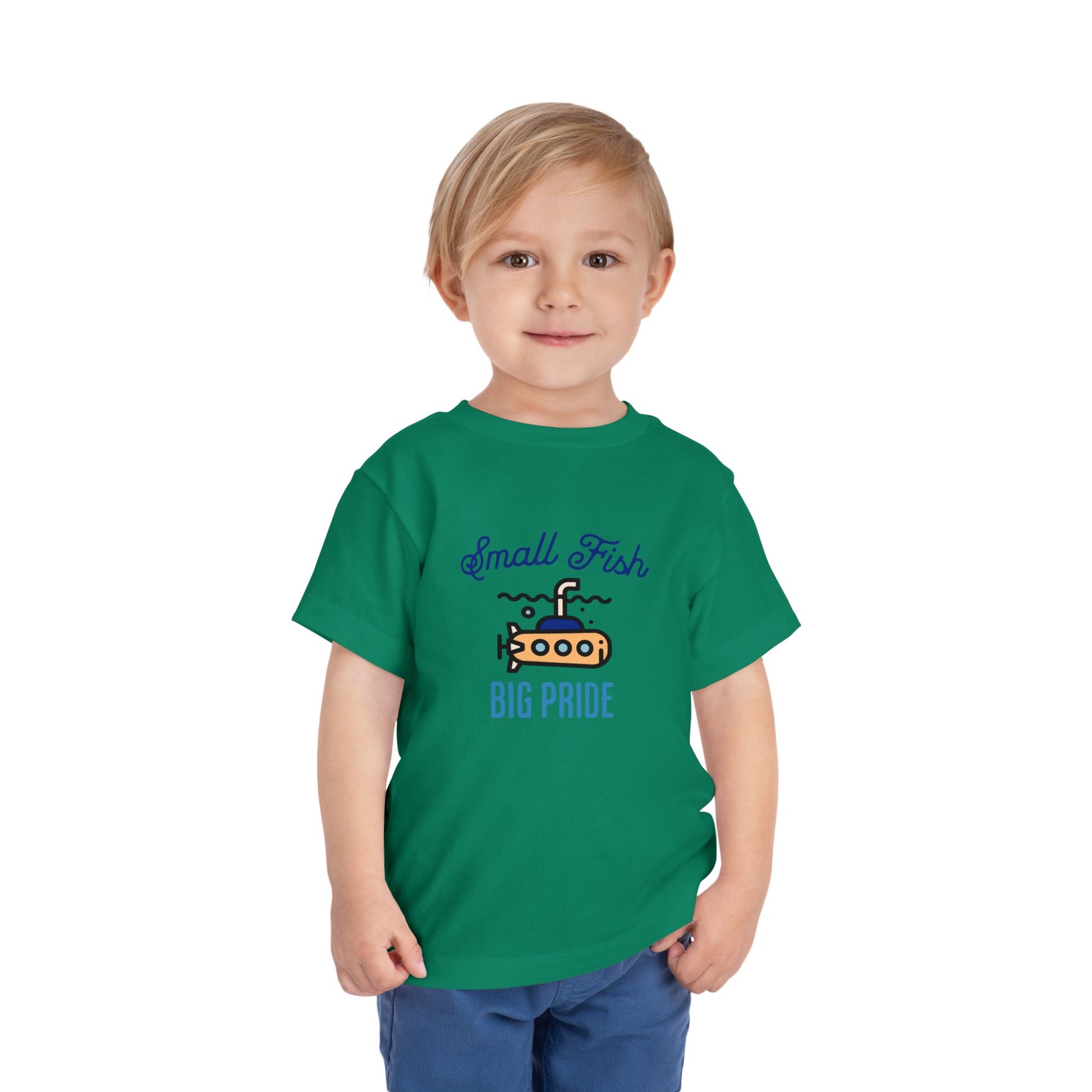 Small Fish, Big Pride — Toddler T-Shirt | Silent Service Kids Tee