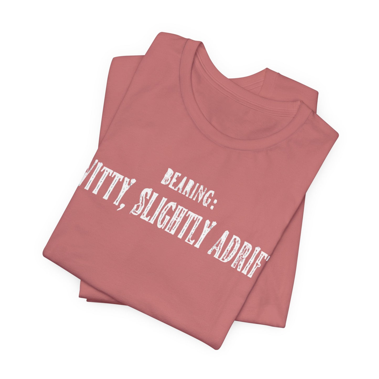 Bearing: Witty, Slightly Adrift | Ocean Lover Tee Bella Canvas