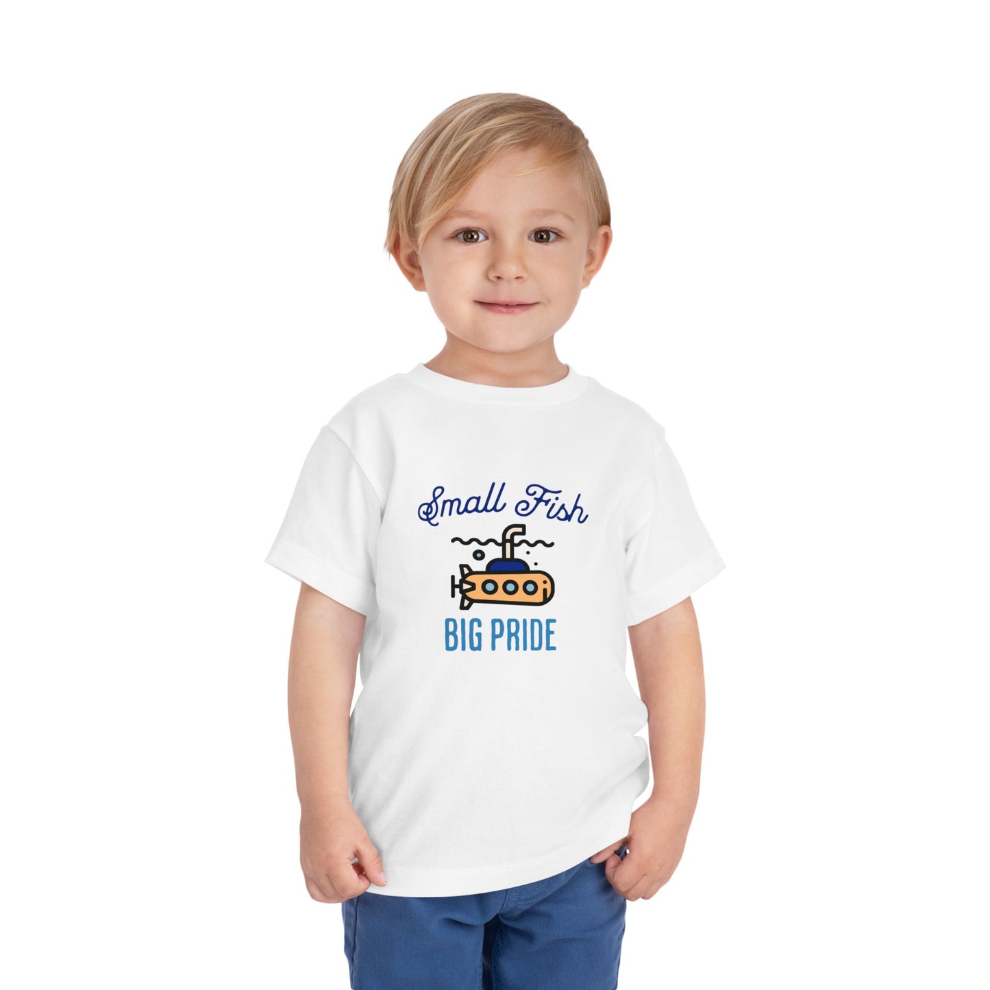 Small Fish, Big Pride — Toddler T-Shirt | Silent Service Kids Tee