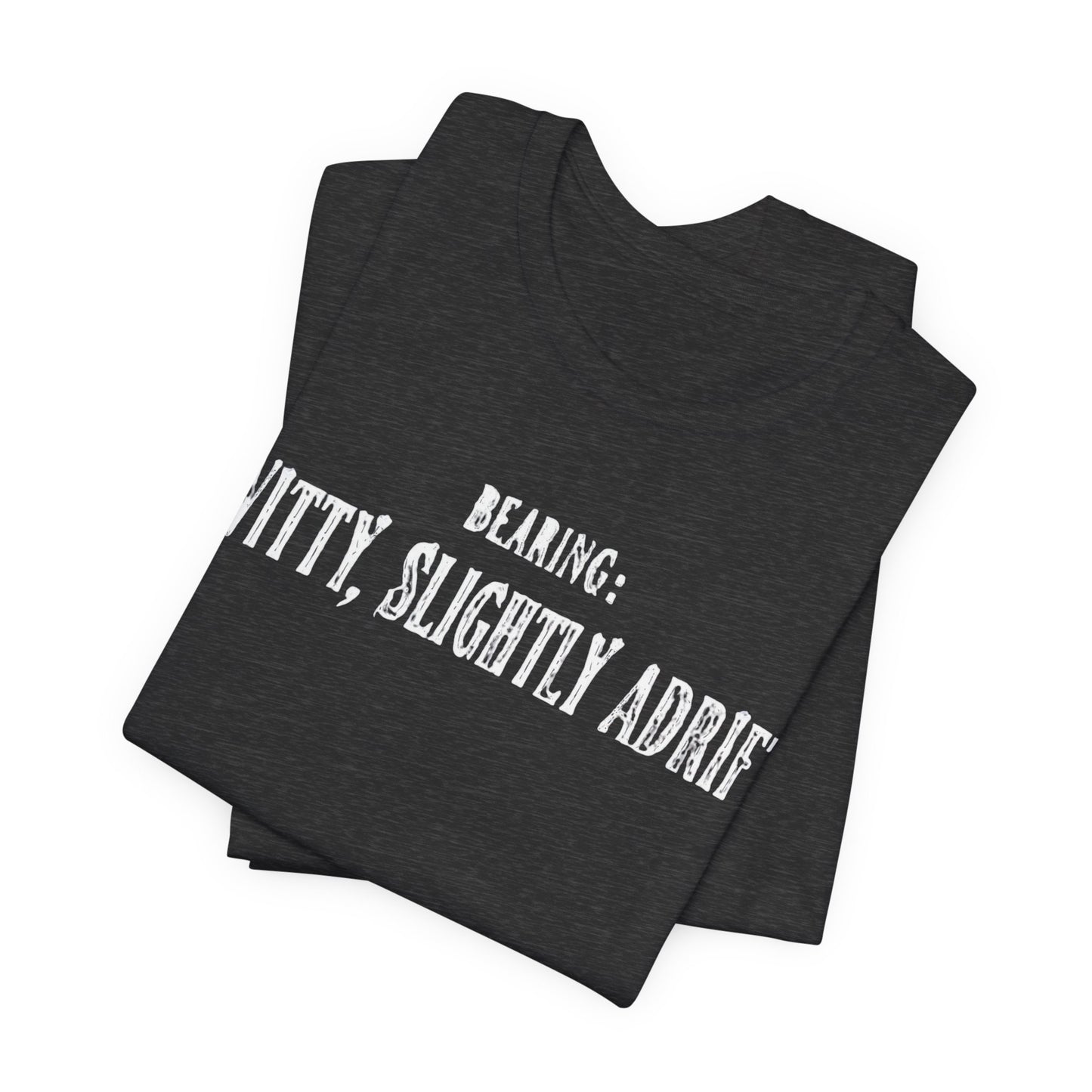 Bearing: Witty, Slightly Adrift | Ocean Lover Tee Bella Canvas
