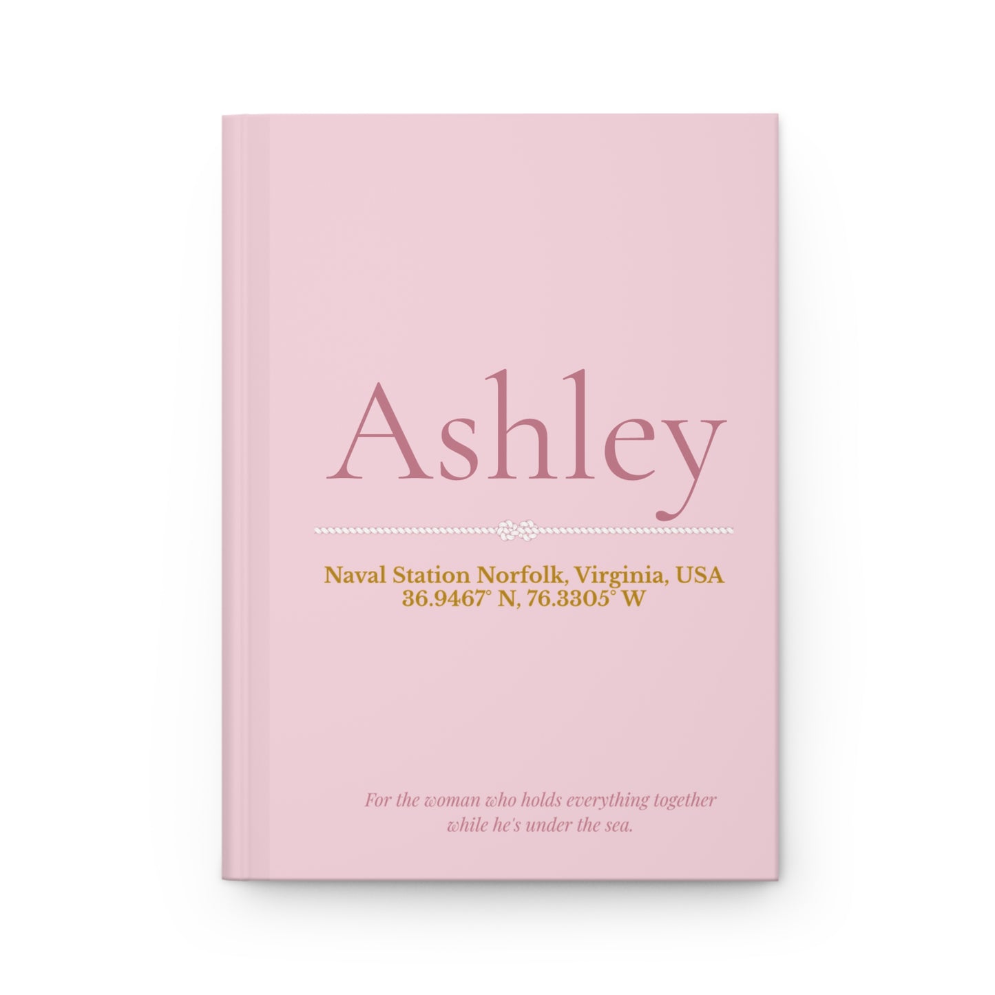 Personalised Naval Station Norfolk Deployment Journal