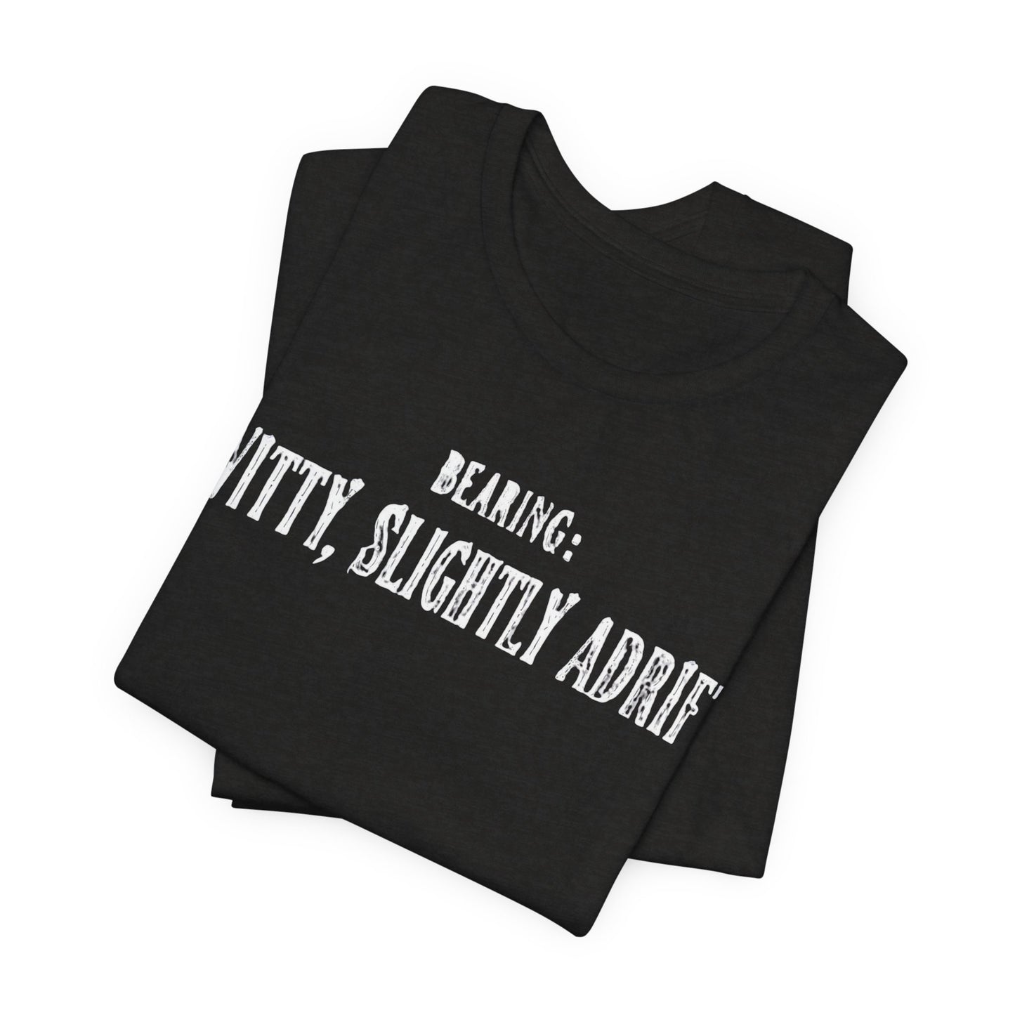 Bearing: Witty, Slightly Adrift | Ocean Lover Tee Bella Canvas