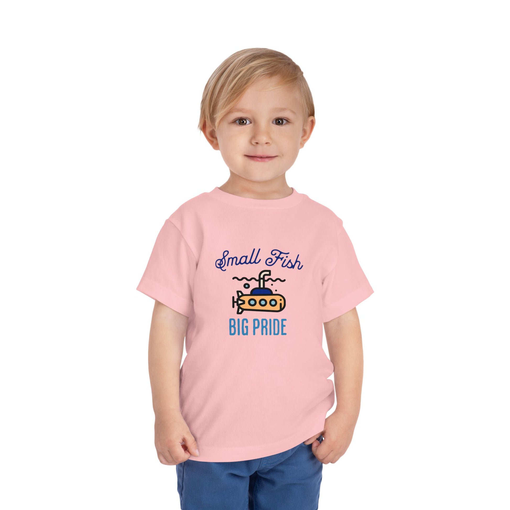 Small Fish, Big Pride — Toddler T-Shirt | Silent Service Kids Tee
