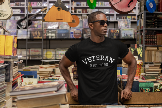 Veteran Est. 1995 T-Shirt – Military Pride Tee