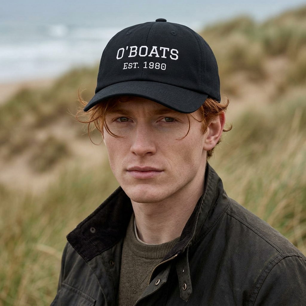 O'Boats | Embroidered Personalised Naval Base Heritage Hat | Silent Service| Submariner dad caps.