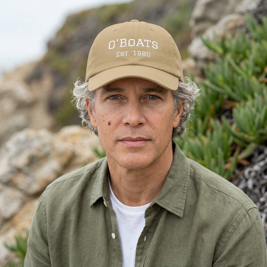 O'Boats | Embroidered Personalised Naval Base Heritage Hat | Silent Service| Submariner dad caps.