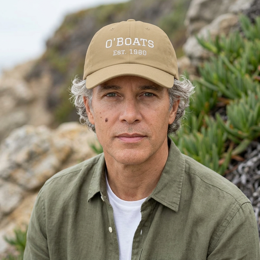 O'Boats | Embroidered Personalised Naval Base Heritage Hat | Silent Service| Submariner dad caps.