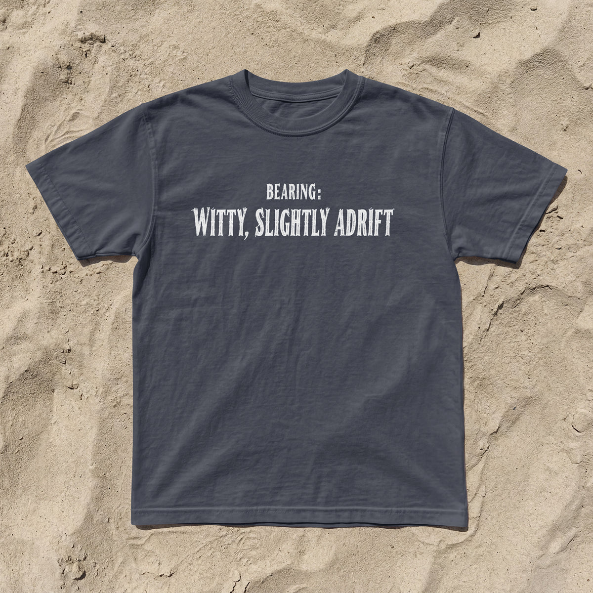 Bearing: Witty, Slightly Adrift | Ocean Lover Tee Bella Canvas