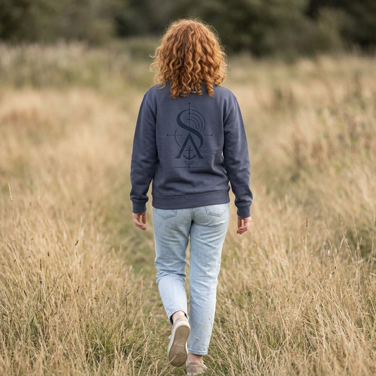 Siren's Anchorage Heritage Sweatshirt | Nautical heritage clothing | Ocean lover gifts