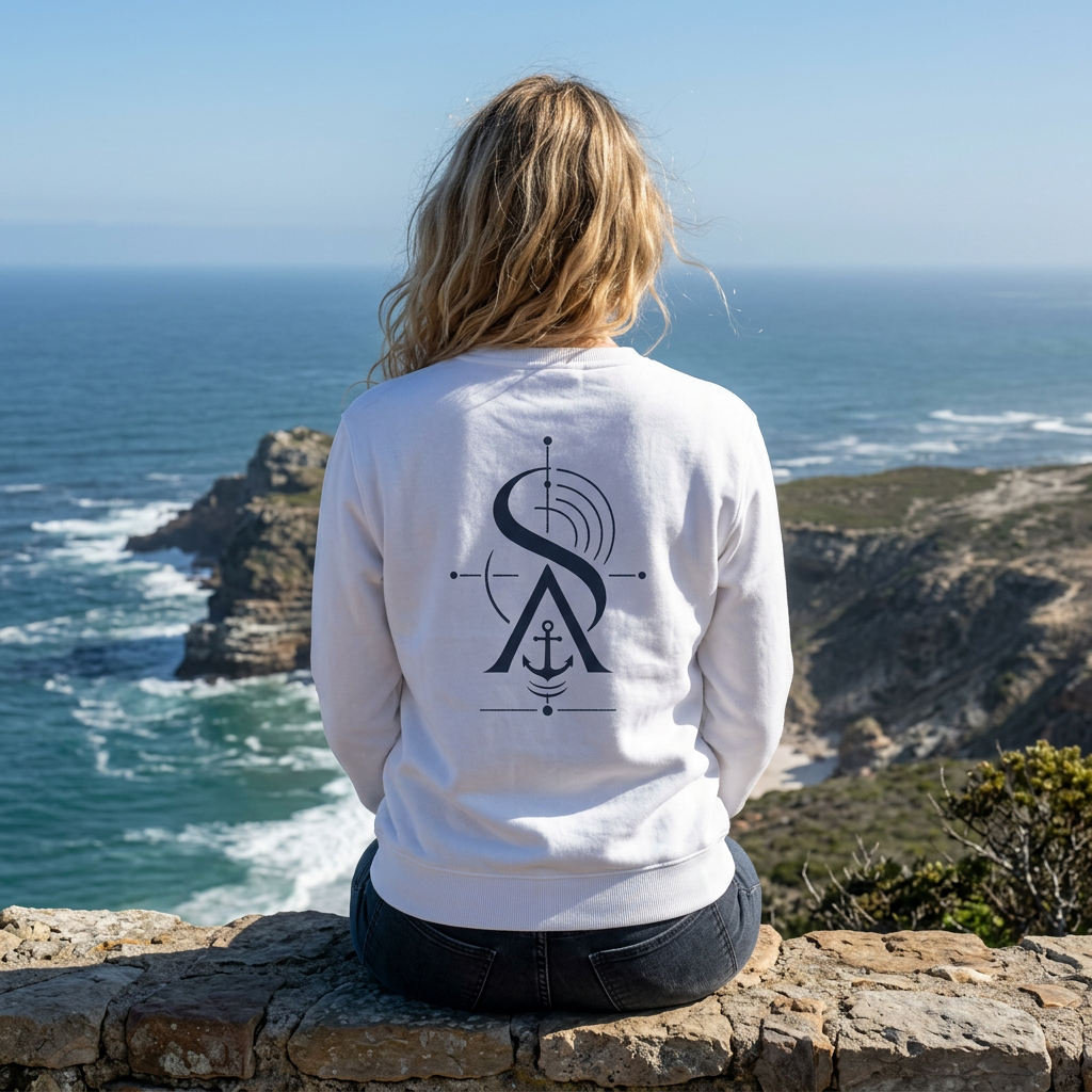 Siren's Anchorage Heritage Sweatshirt | Nautical heritage clothing | Ocean lover gifts