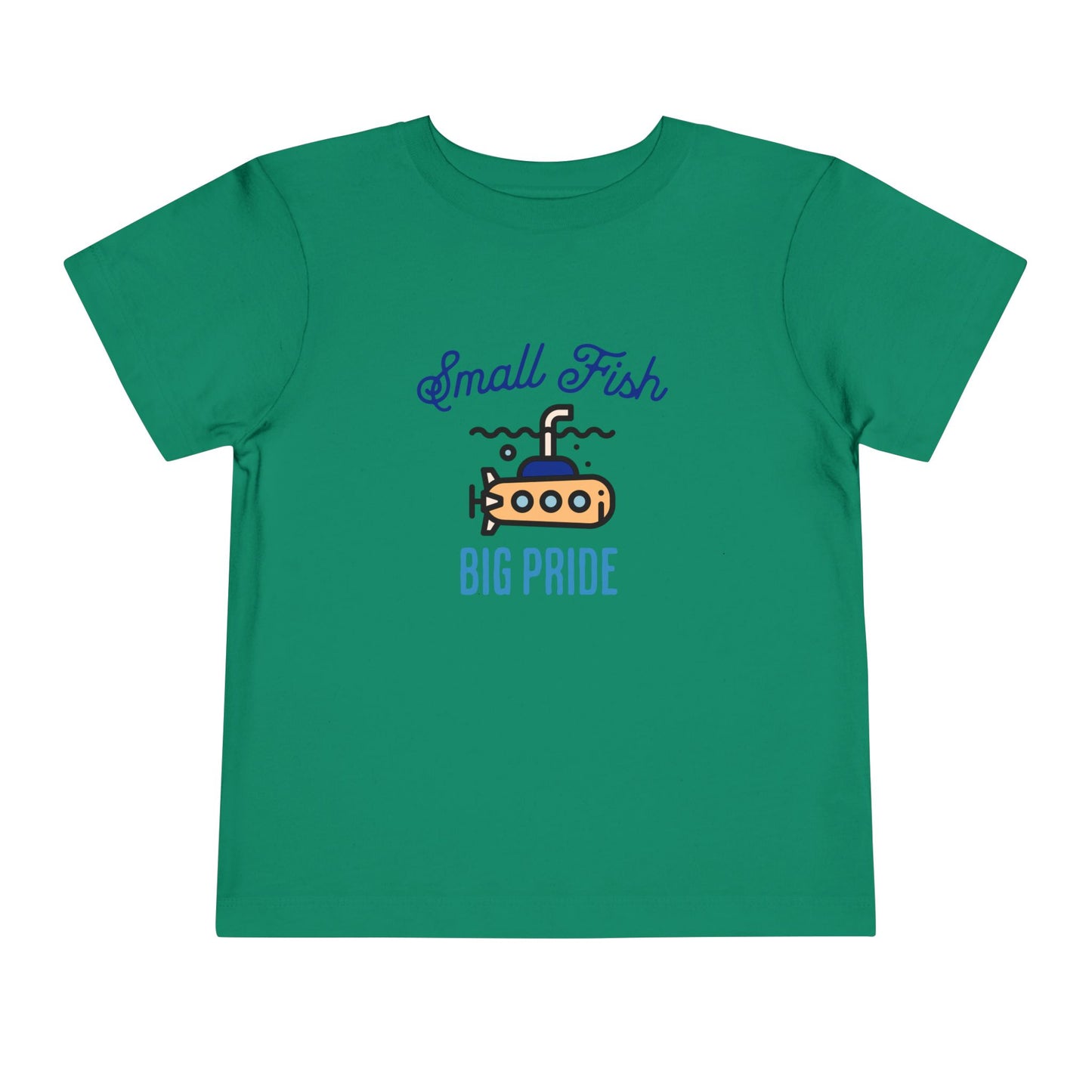 Small Fish, Big Pride — Toddler T-Shirt | Silent Service Kids Tee