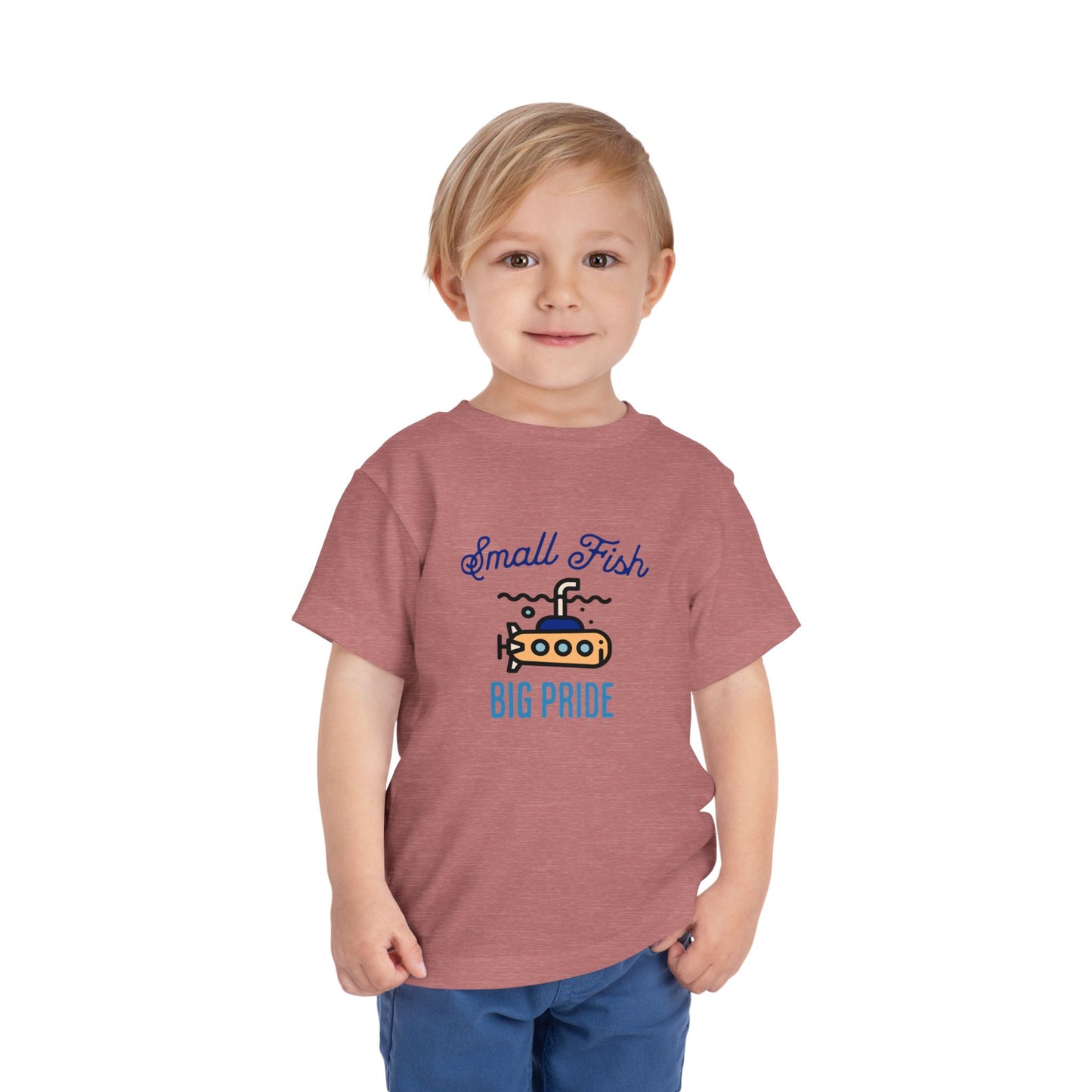 Small Fish, Big Pride — Toddler T-Shirt | Silent Service Kids Tee
