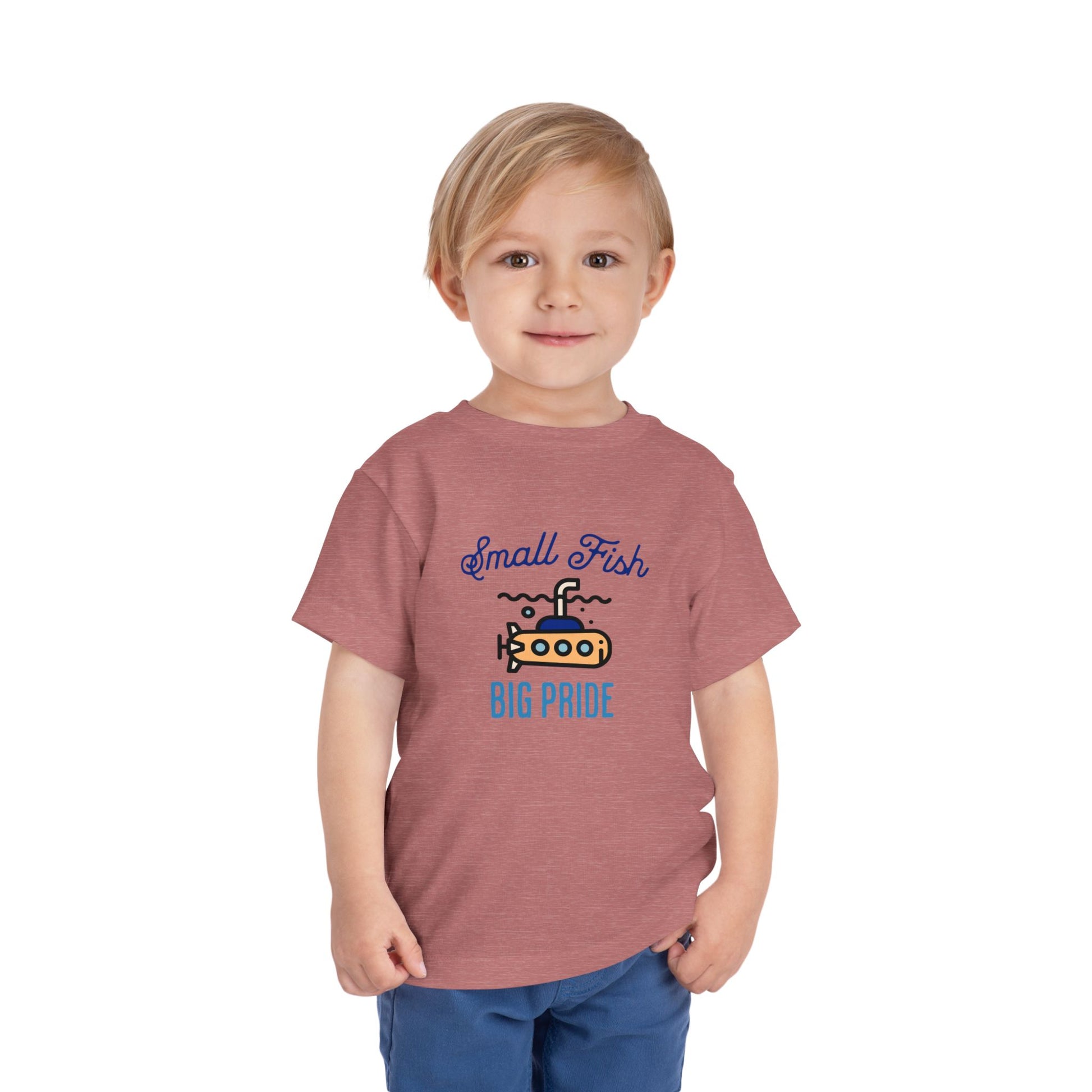 Small Fish, Big Pride — Toddler T-Shirt | Silent Service Kids Tee