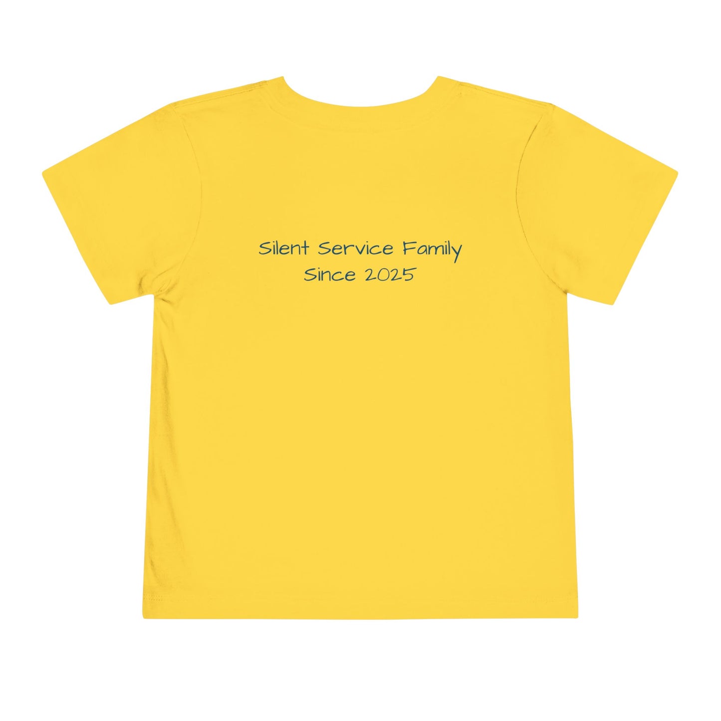 Small Fish, Big Pride — Toddler T-Shirt | Silent Service Kids Tee