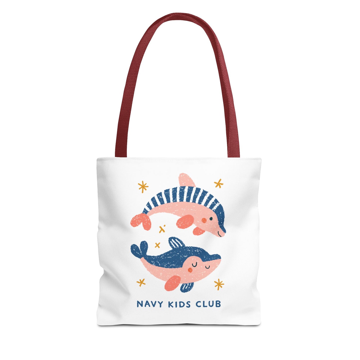 Kids Earn Their Dolphins Too — Tote Bag Navy Kids Club | Nautical heritage gift | Submariner family apparel