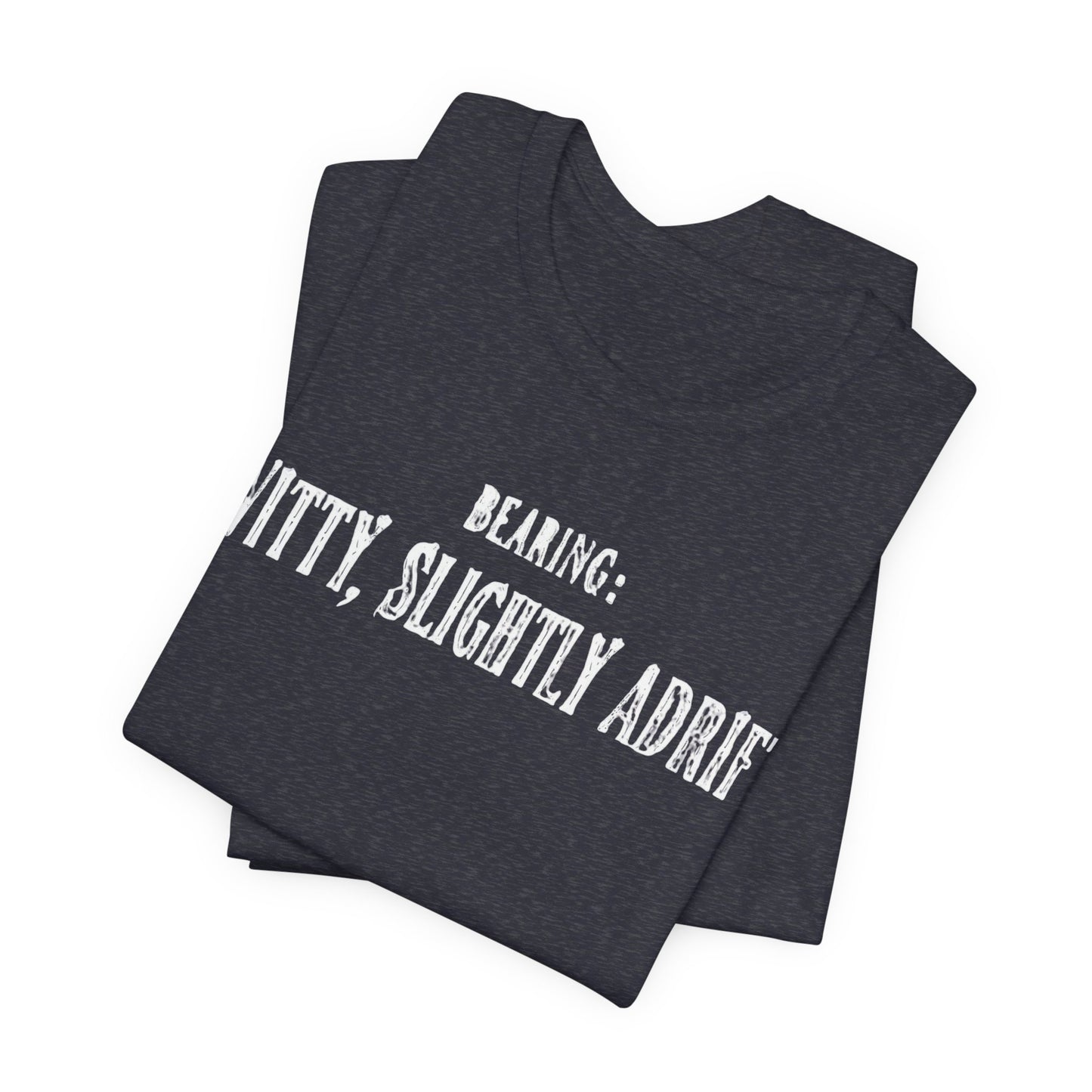 Bearing: Witty, Slightly Adrift | Ocean Lover Tee Bella Canvas