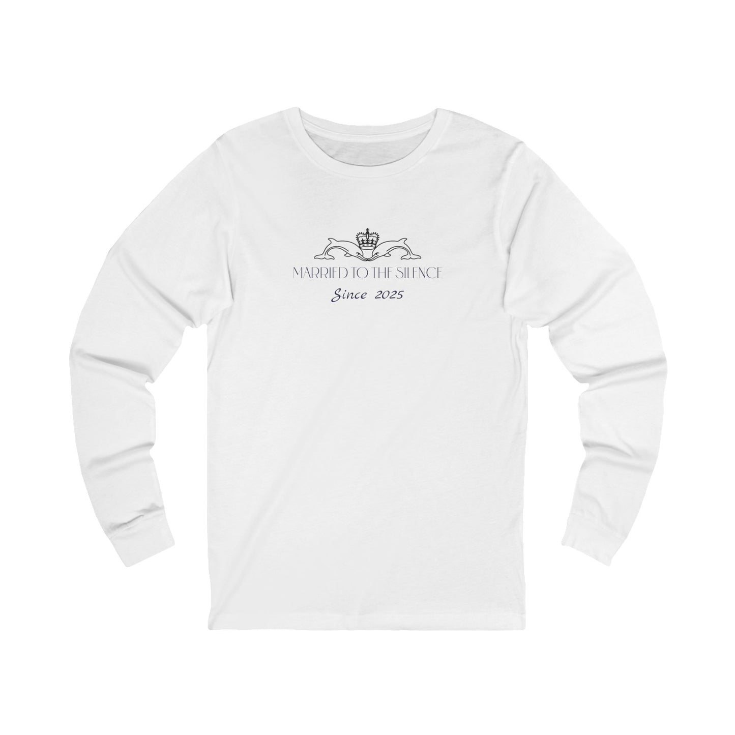 Married to the Silence RAN Dolphins Unisex Long-Sleeve Submariner Shirt