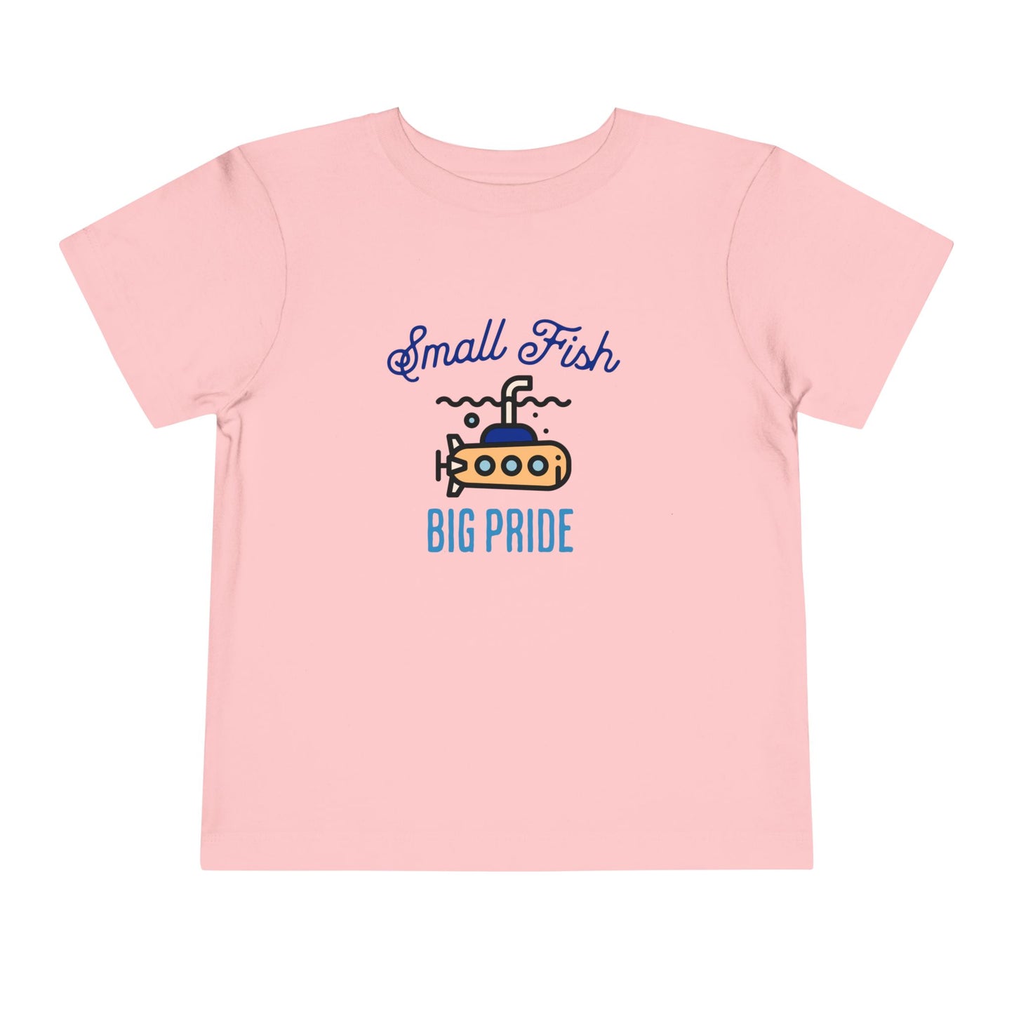 Small Fish, Big Pride — Toddler T-Shirt | Silent Service Kids Tee