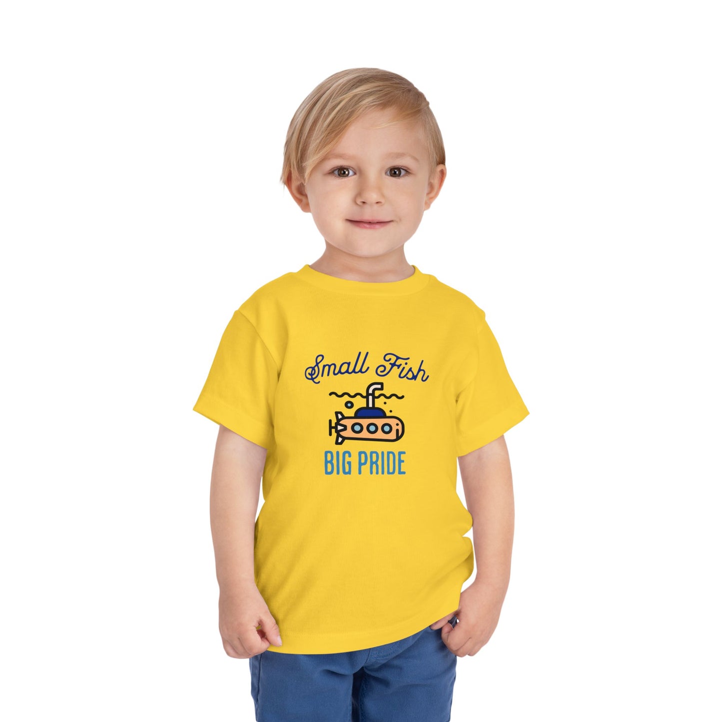 Small Fish, Big Pride — Toddler T-Shirt | Silent Service Kids Tee